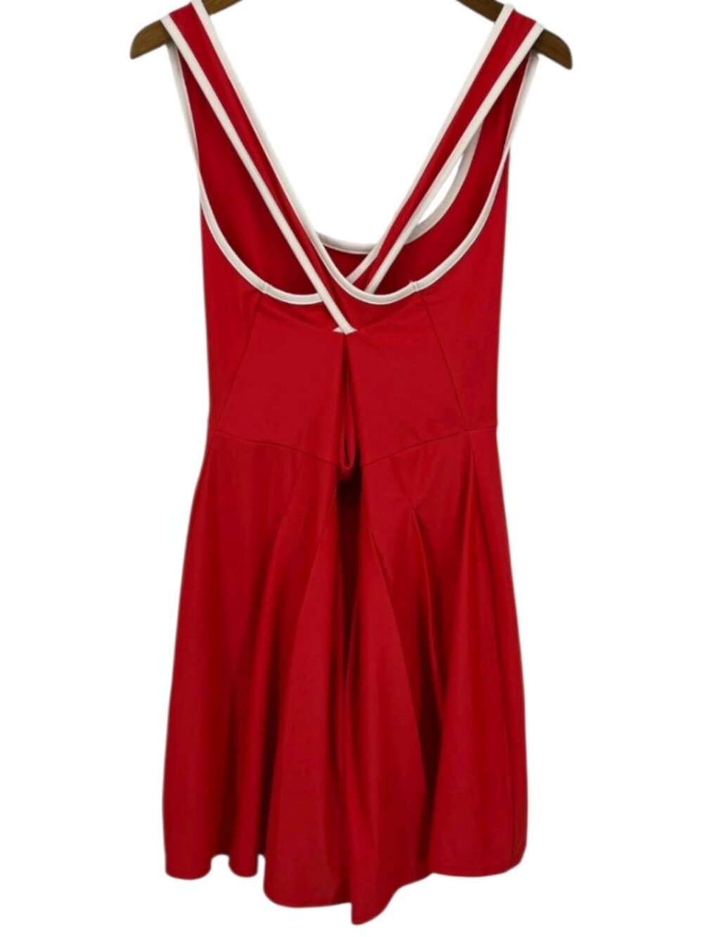 Prince Womens Tennis Dress W/White Trim Racerback Style Pleated Skirt Medium - Picture 3 of 13